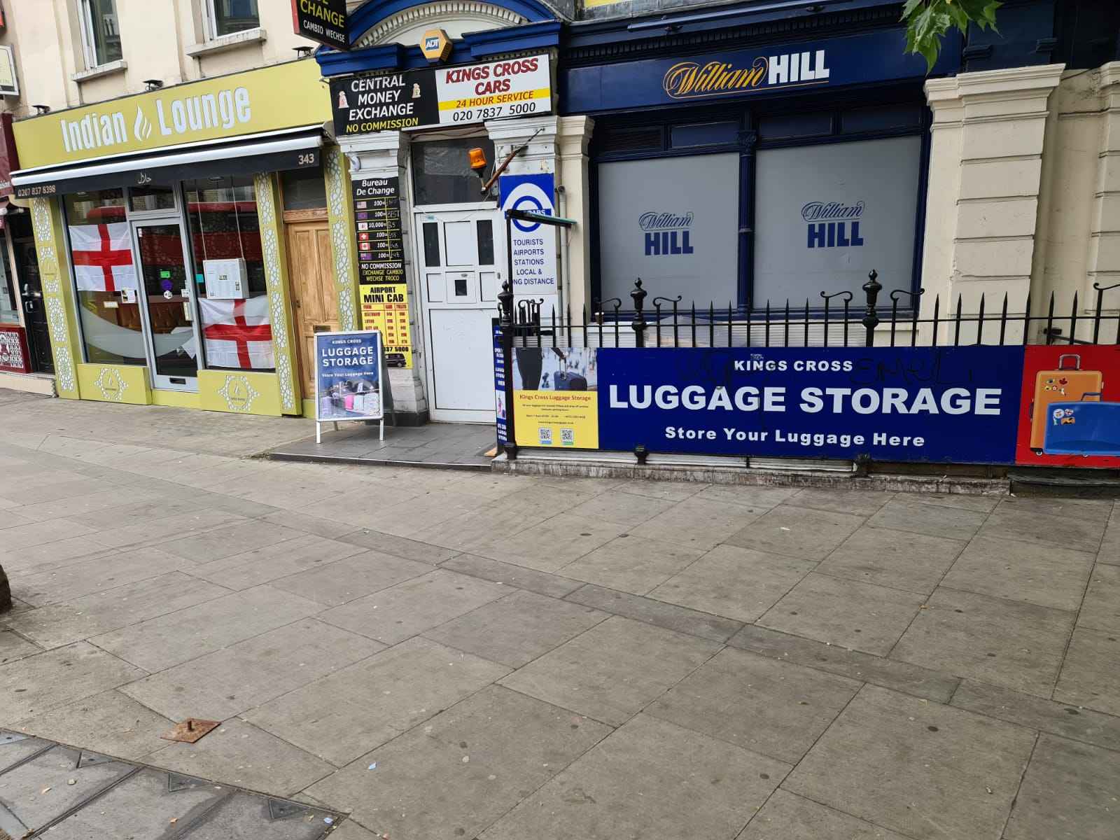 Safe storage space near Liverpool Street
